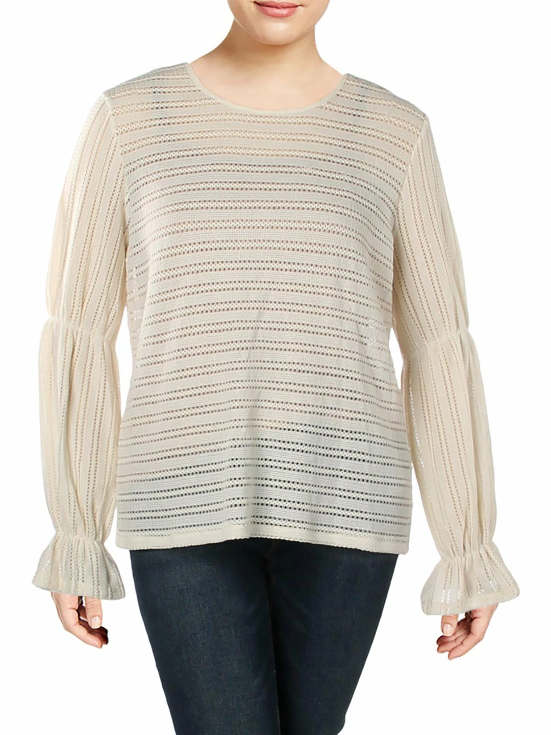 Flash Sale ๐ MICHAEL Michael Kors ๐ฉ Womens Long Sleeves Lace Overlay ๐ Dress Top ๐ 3 Flash Sale ๐ MICHAEL Michael Kors ๐ฉ Womens Long Sleeves Lace Overlay ๐ Dress Top ๐