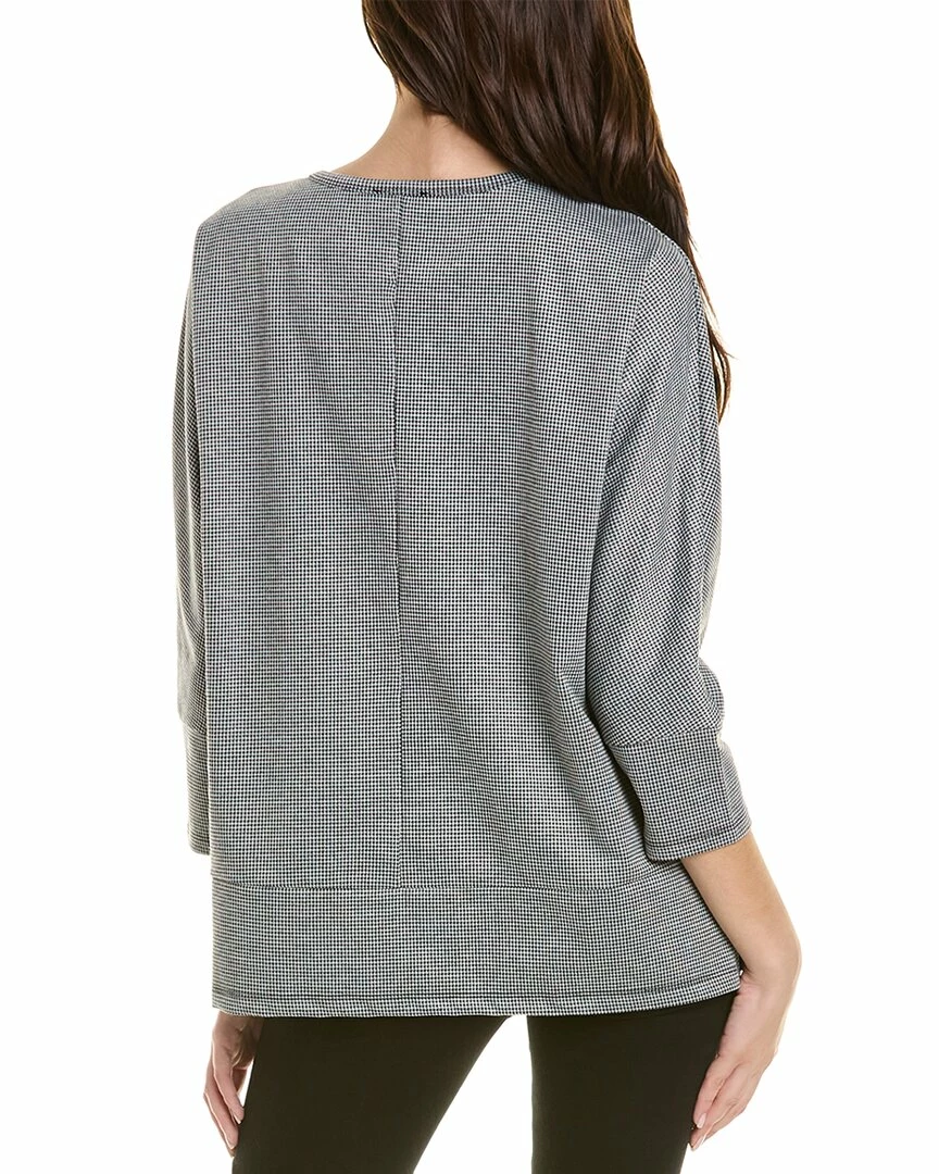Budget โญ women Jones New York Houndstooth 3Q Dolman Sleeve Top ๐ 4 Budget โญ women Jones New York Houndstooth 3Q Dolman Sleeve Top ๐ - Image 2