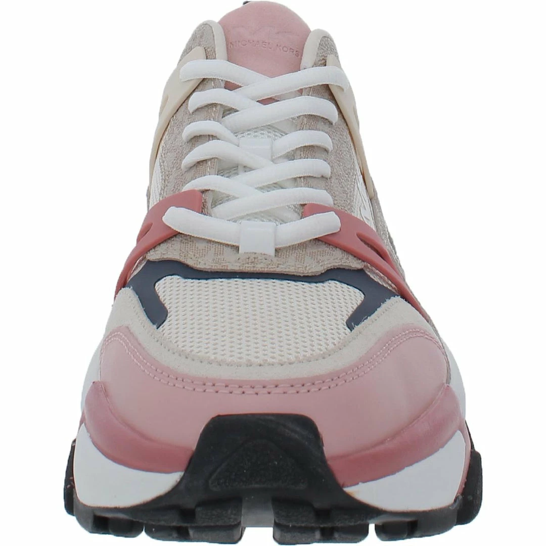 Outlet ๐งจ MICHAEL Michael Kors Nick Trainer ๐ฉ Womens Leather Lifestyle Fashion ๐ Sneakers โ๏ธ 4 Outlet ๐งจ MICHAEL Michael Kors Nick Trainer ๐ฉ Womens Leather Lifestyle Fashion ๐ Sneakers โ๏ธ - Image 2