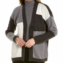 Best Sale ๐คฉ women Jones New York Patchwork Cardigan ๐