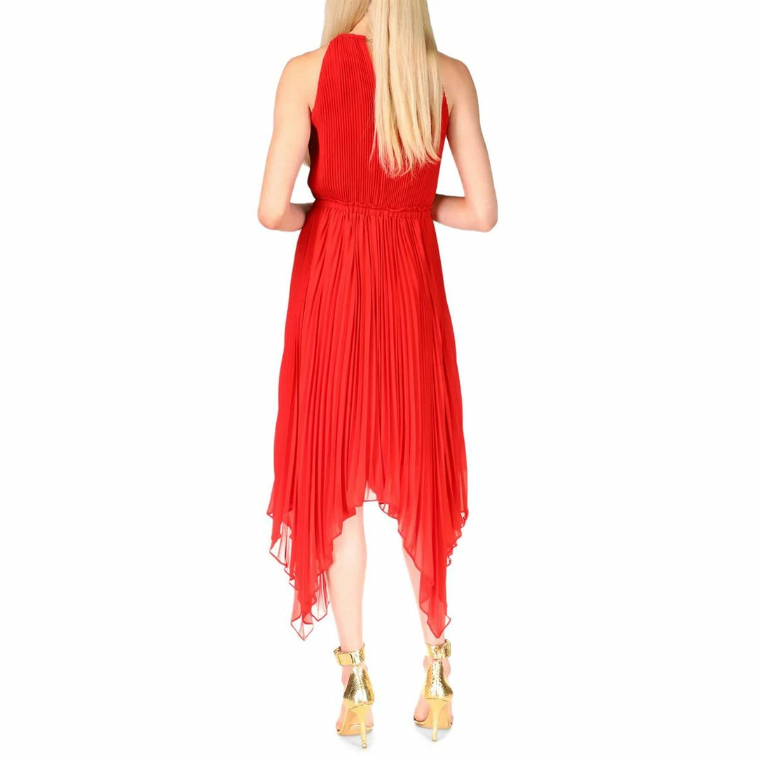 Wholesale ๐ MICHAEL Michael Kors ๐ฉ Womens Shutter Pleat Midi Halter ๐ Dress โ๏ธ 4 Wholesale ๐ MICHAEL Michael Kors ๐ฉ Womens Shutter Pleat Midi Halter ๐ Dress โ๏ธ - Image 2