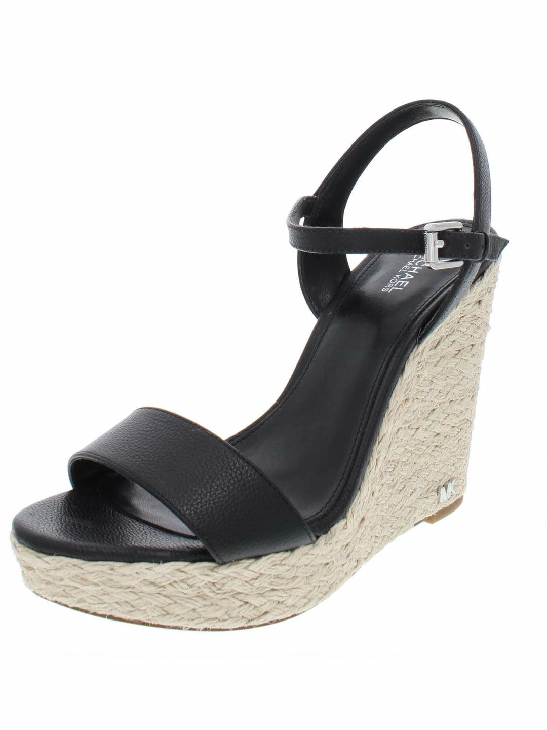 Hot Sale ๐ MICHAEL Michael Kors Jill ๐ฉ Womens Leather Espadrille Wedge ๐ฉด Sandals ๐ 3 Hot Sale ๐ MICHAEL Michael Kors Jill ๐ฉ Womens Leather Espadrille Wedge ๐ฉด Sandals ๐