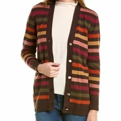 Discount ๐ women Jones New York Striped Cardigan ๐
