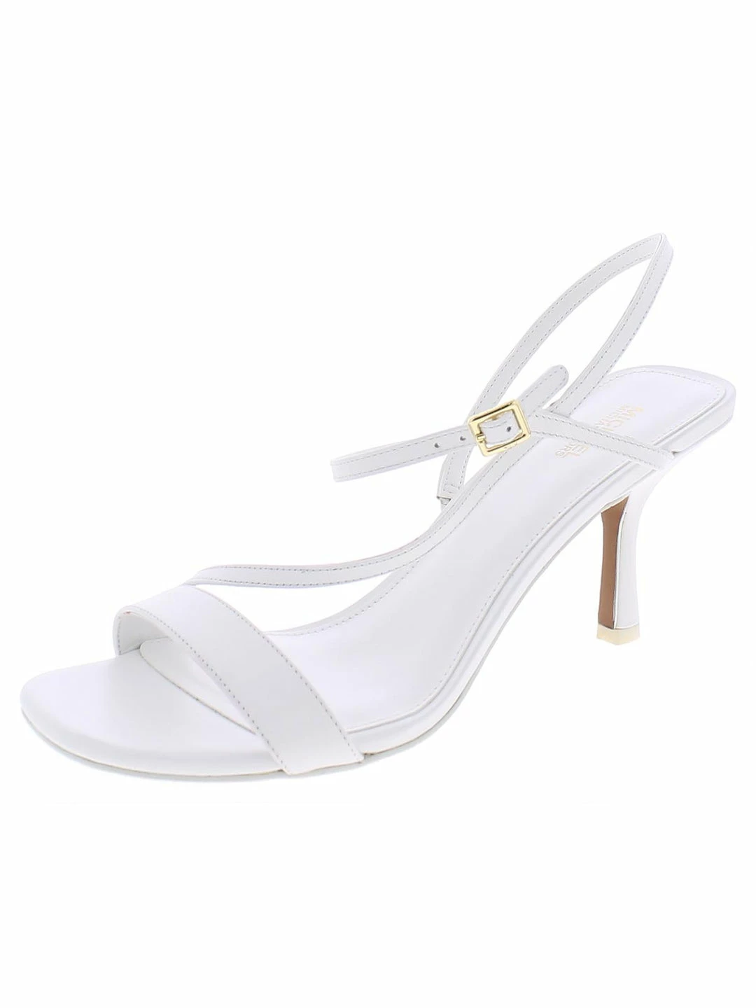 Promo 🛒 MICHAEL Michael Kors Tasha 👩 Womens Leather Strappy 👗 Dress 🩴 Sandals 💯 3 Promo 🛒 MICHAEL Michael Kors Tasha 👩 Womens Leather Strappy 👗 Dress 🩴 Sandals 💯