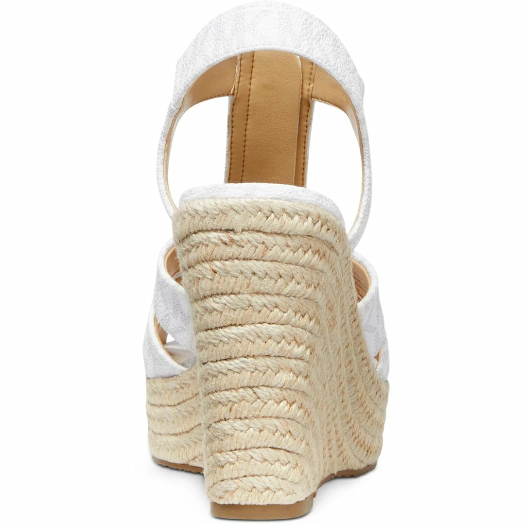 Outlet 😀 MICHAEL Michael Kors Berkley Wedge 👩 Womens Logo Wedges Espadrille 👠 Heels 👍 5 Outlet 😀 MICHAEL Michael Kors Berkley Wedge 👩 Womens Logo Wedges Espadrille 👠 Heels 👍 - Image 3