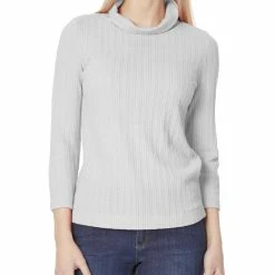 Coupon ๐ Jones New York ๐ฉ Womens 3/4 Sleeve Knit Pullover Top ๐