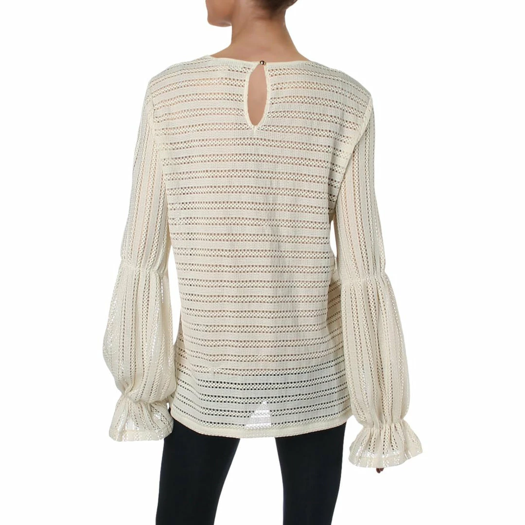 Flash Sale ๐ MICHAEL Michael Kors ๐ฉ Womens Long Sleeves Lace Overlay ๐ Dress Top ๐ 5 Flash Sale ๐ MICHAEL Michael Kors ๐ฉ Womens Long Sleeves Lace Overlay ๐ Dress Top ๐ - Image 3