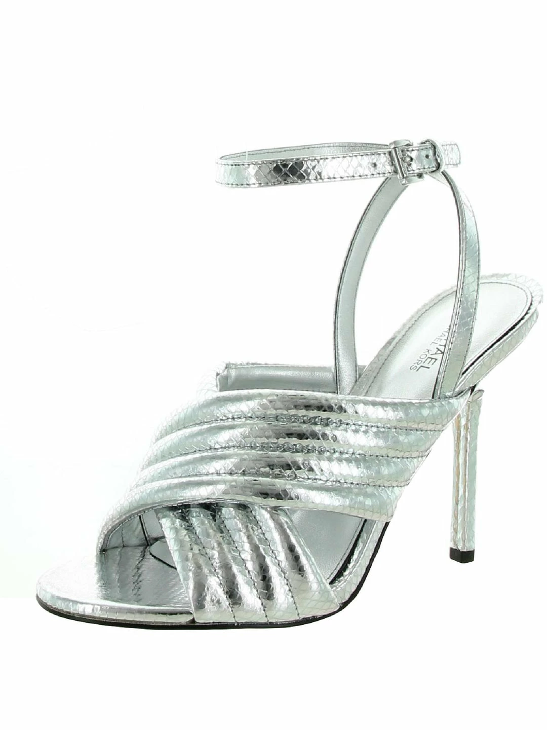 Buy ✔️ MICHAEL Michael Kors Royce 👩 Womens criss-cross Embossed 👗 Dress 🩴 Sandals ❤️ 3 Buy ✔️ MICHAEL Michael Kors Royce 👩 Womens criss-cross Embossed 👗 Dress 🩴 Sandals ❤️