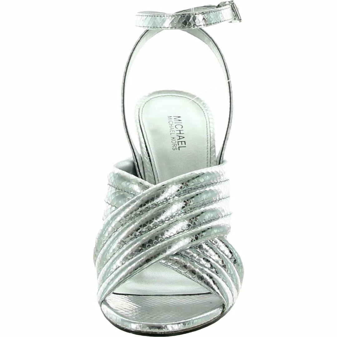 Buy ✔️ MICHAEL Michael Kors Royce 👩 Womens criss-cross Embossed 👗 Dress 🩴 Sandals ❤️ 5 Buy ✔️ MICHAEL Michael Kors Royce 👩 Womens criss-cross Embossed 👗 Dress 🩴 Sandals ❤️ - Image 3
