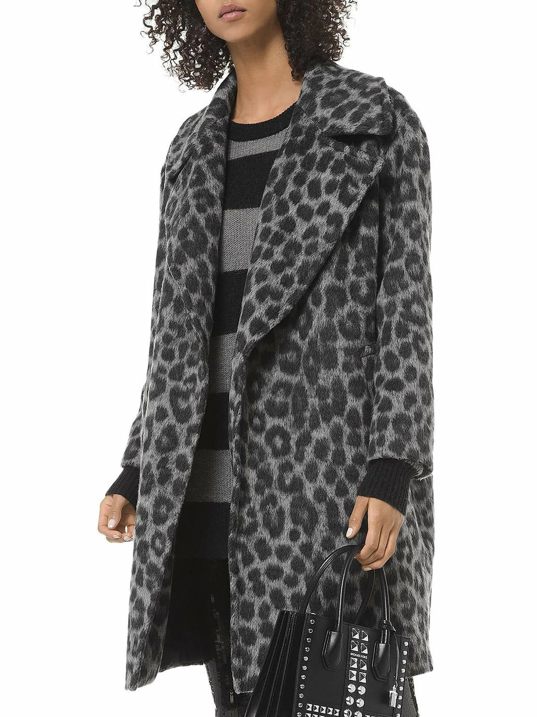 Brand new ๐ MICHAEL Michael Kors ๐ฉ Womens Leopard Long Sleeves Wool ๐งฅ Coat โ 3 Brand new ๐ MICHAEL Michael Kors ๐ฉ Womens Leopard Long Sleeves Wool ๐งฅ Coat โ