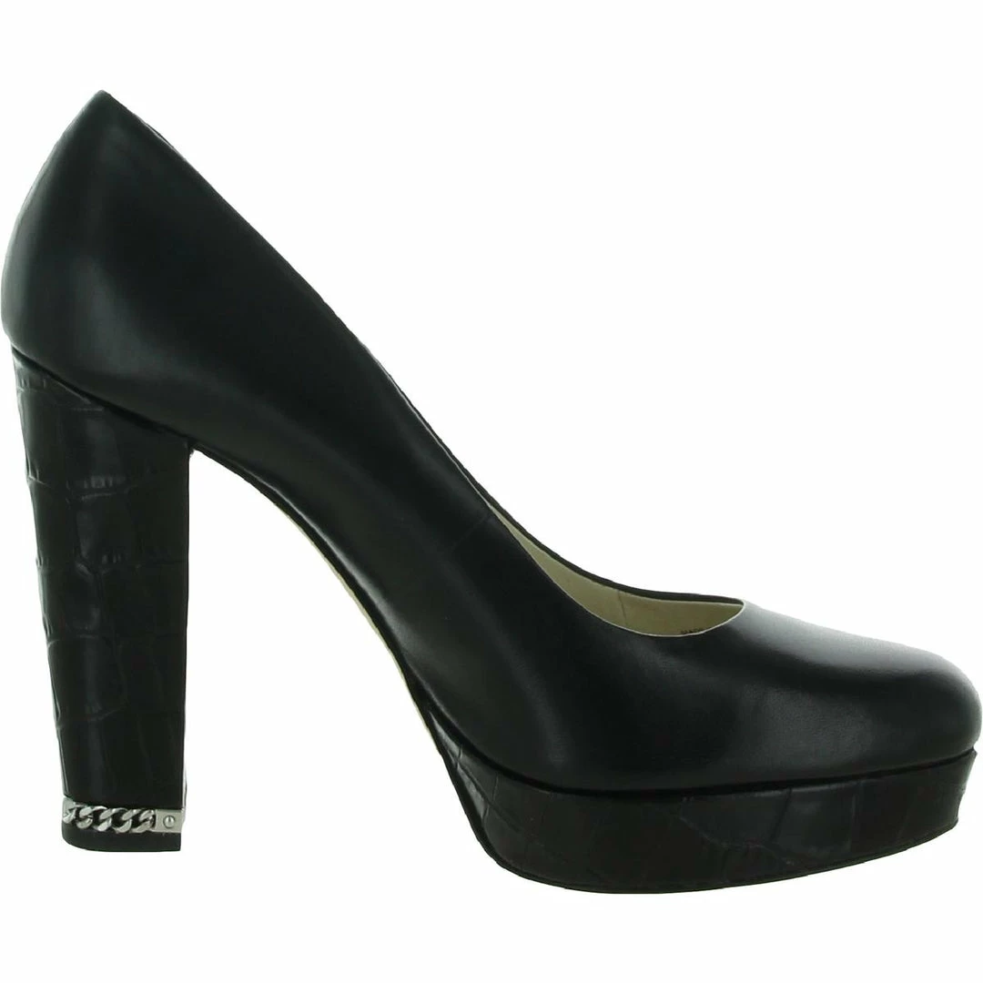 Discount ๐ MICHAEL Michael Kors Sabrina ๐ฉ Womens Leather Slip On Platform ๐ Heels ๐ฅฐ 4 Discount ๐ MICHAEL Michael Kors Sabrina ๐ฉ Womens Leather Slip On Platform ๐ Heels ๐ฅฐ - Image 2