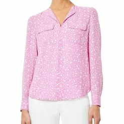 Hot Sale 🧨 Jones New York 👩 Womens Floral Lightweight Blouse ❤️