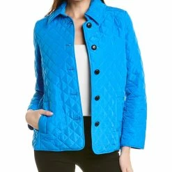 Coupon 🎁 women Jones New York Quilted Five Button 🧥 Coat 🎁