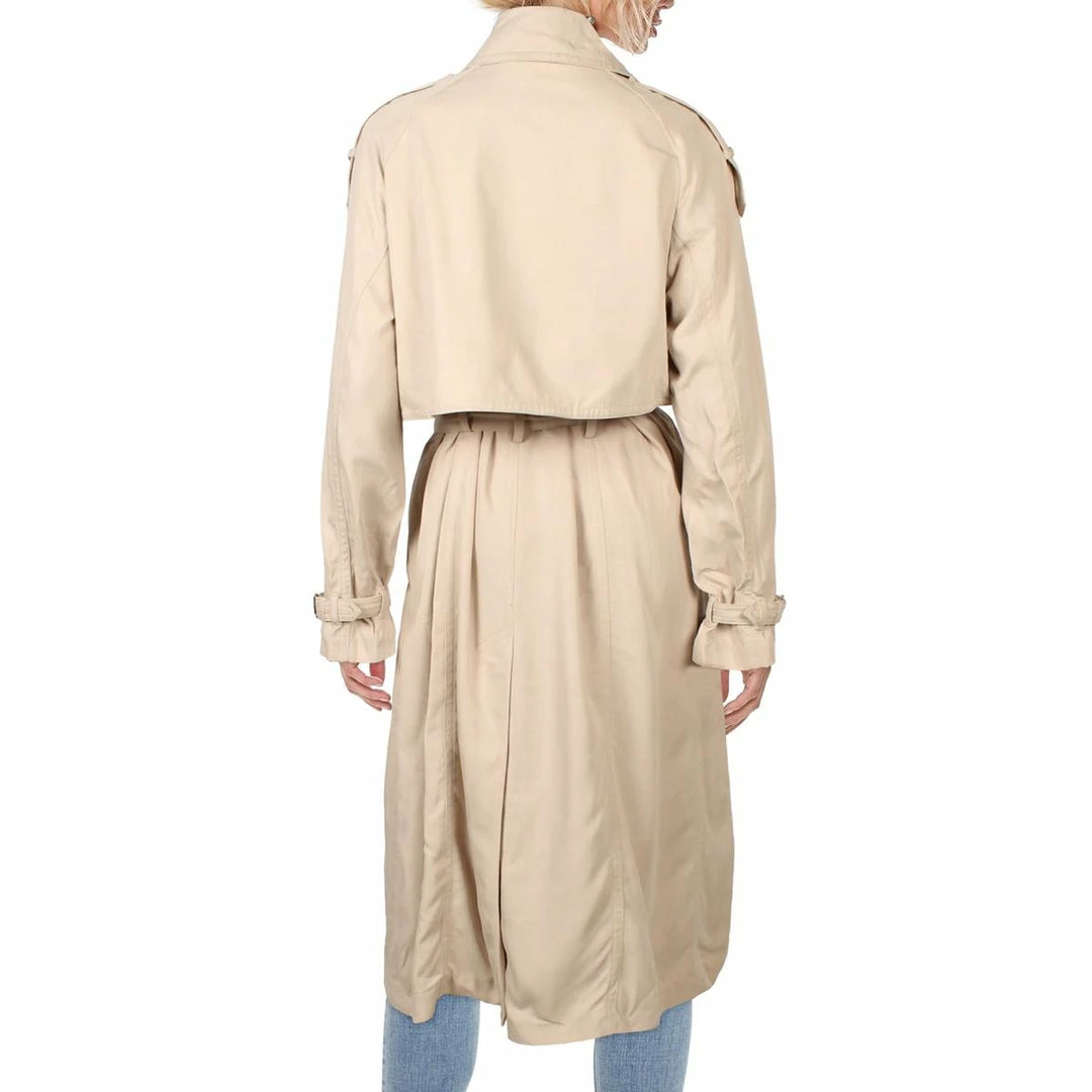 Buy ๐ MICHAEL Michael Kors ๐ฉ Womens Lyocell Long Trench ๐งฅ Coat ๐ 4 Buy ๐ MICHAEL Michael Kors ๐ฉ Womens Lyocell Long Trench ๐งฅ Coat ๐ - Image 2