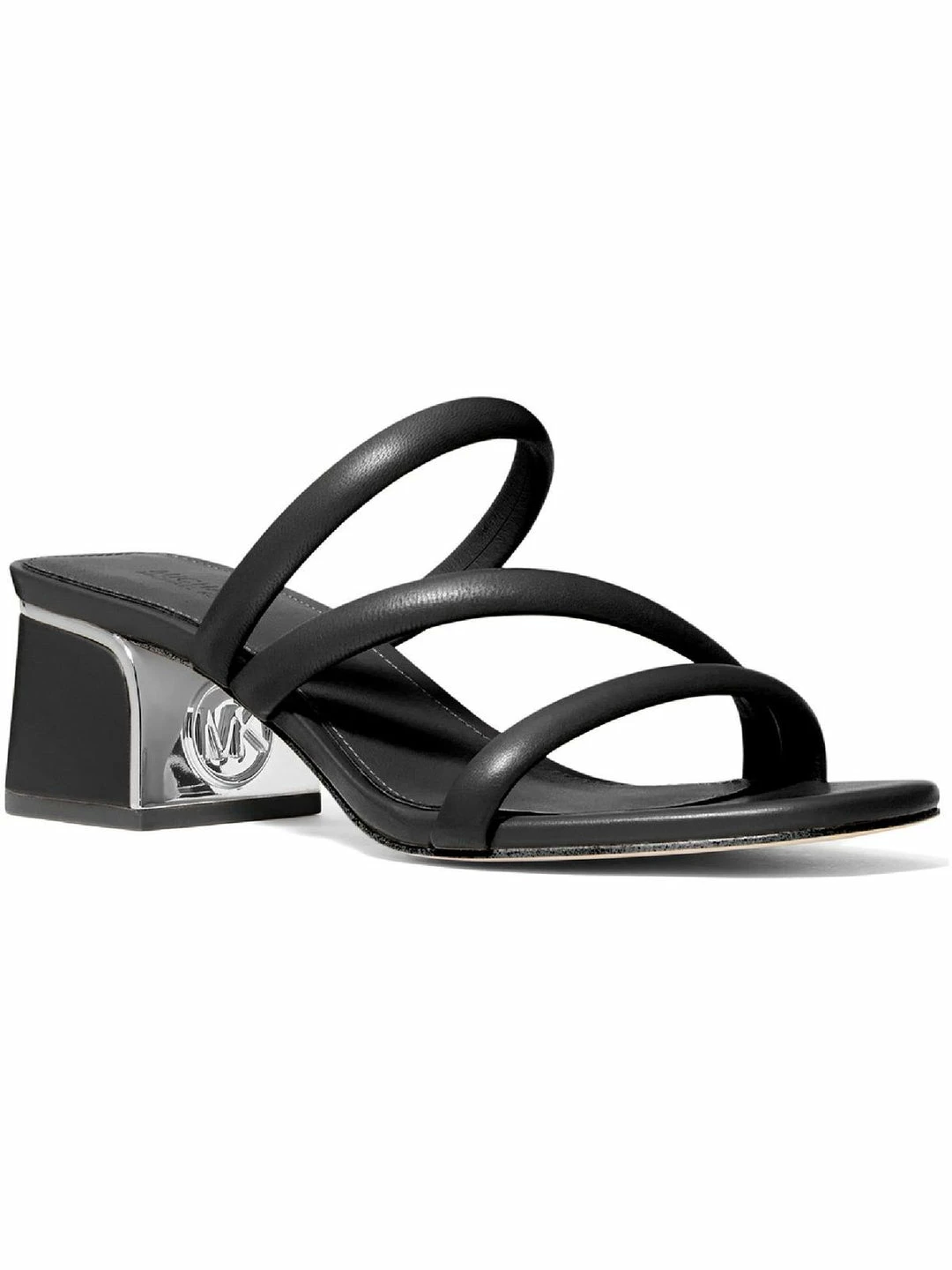 Hot Sale ๐คฉ MICHAEL Michael Kors Lana Mule ๐ฉ Womens Leather Square Toe ๐ Dress ๐ฉด Sandals ๐ 6 Hot Sale ๐คฉ MICHAEL Michael Kors Lana Mule ๐ฉ Womens Leather Square Toe ๐ Dress ๐ฉด Sandals ๐ - Image 4