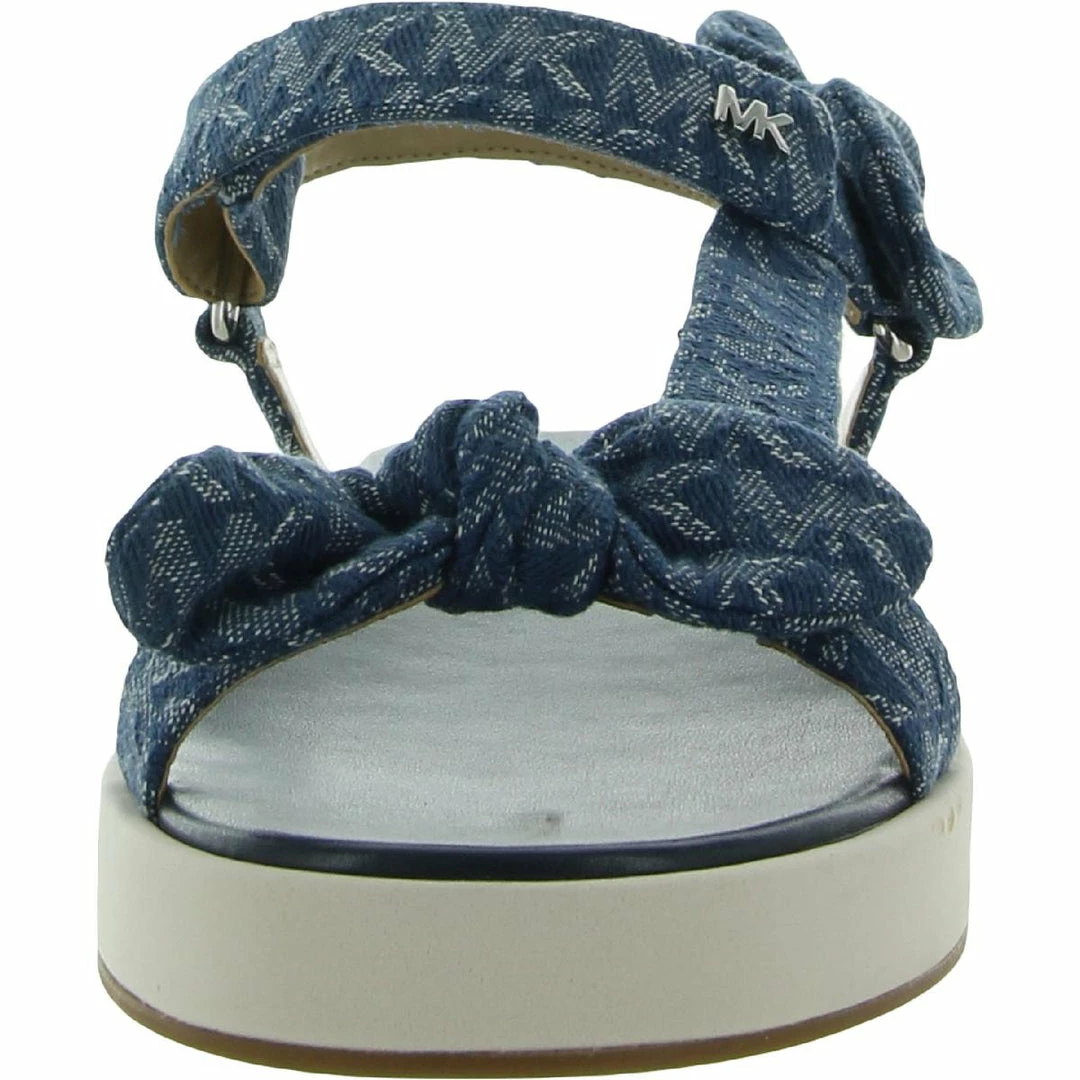 Deals ๐ MICHAEL Michael Kors Phoebe ๐ฉ Womens Faux Leather Ankle Strap Flats ๐ 4 Deals ๐ MICHAEL Michael Kors Phoebe ๐ฉ Womens Faux Leather Ankle Strap Flats ๐ - Image 2