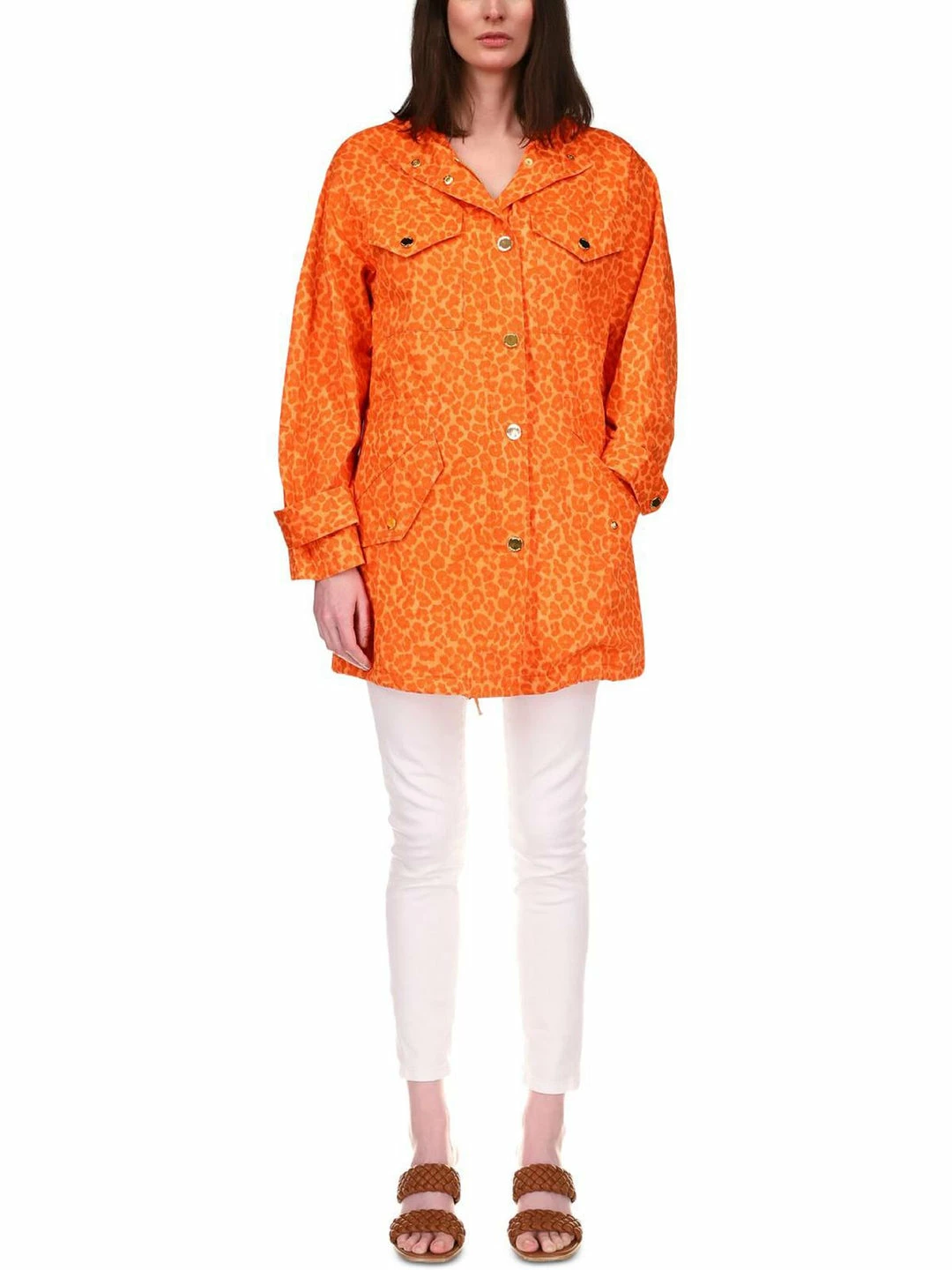 Cheapest โ MICHAEL Michael Kors ๐ฉ Womens Cheetah Hooded Anorak Jacket ๐ 3 Cheapest โ MICHAEL Michael Kors ๐ฉ Womens Cheetah Hooded Anorak Jacket ๐