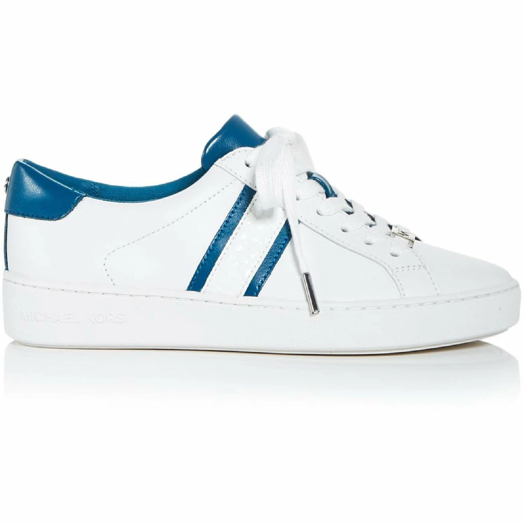 Coupon ๐ MICHAEL Michael Kors Irving ๐ฉ Womens Leather Side Striped Casual and Fashion ๐ Sneakers โญ 4 Coupon ๐ MICHAEL Michael Kors Irving ๐ฉ Womens Leather Side Striped Casual and Fashion ๐ Sneakers โญ - Image 2