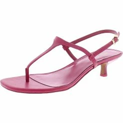 Best reviews of โ MICHAEL Michael Kors Tasha ๐ฉ Womens Leather Kitten T-Strap ๐ฉด Sandals โญ