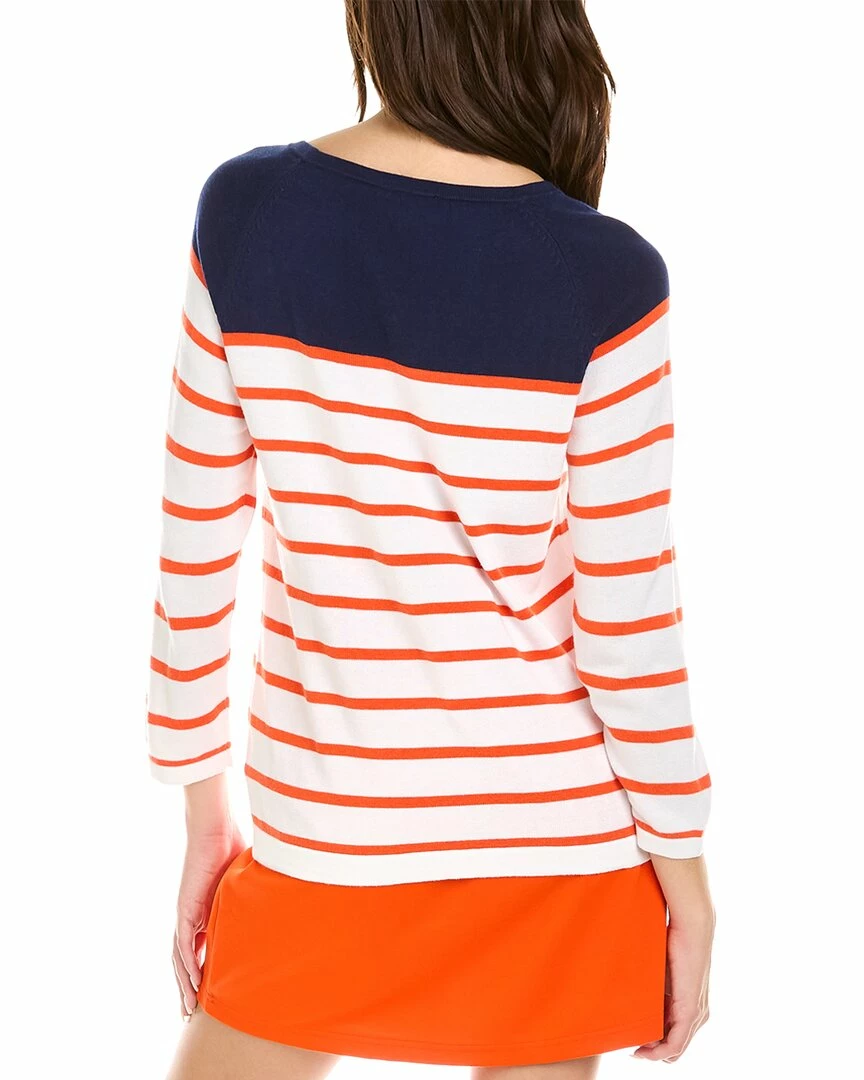 Budget โจ women Jones New York Stripe Raglan Pullover ๐ฅฐ 4 Budget โจ women Jones New York Stripe Raglan Pullover ๐ฅฐ - Image 2