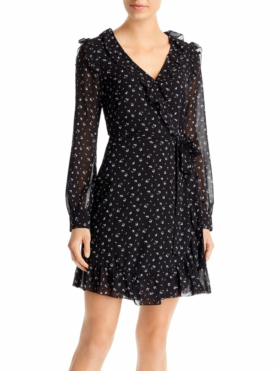 Best deal ๐ MICHAEL Michael Kors ๐ฉ Womens Floral Mini Wrap ๐ Dress ๐งจ 3 Best deal ๐ MICHAEL Michael Kors ๐ฉ Womens Floral Mini Wrap ๐ Dress ๐งจ
