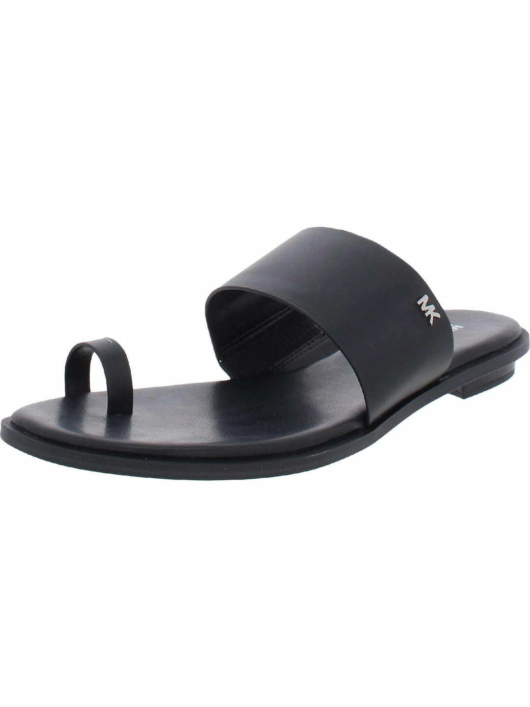 Brand new 🎁 MICHAEL Michael Kors August Flat 👩 Womens Toe Loop Slip On Flat 🩴 Sandals 👏 6 Brand new 🎁 MICHAEL Michael Kors August Flat 👩 Womens Toe Loop Slip On Flat 🩴 Sandals 👏 - Image 4