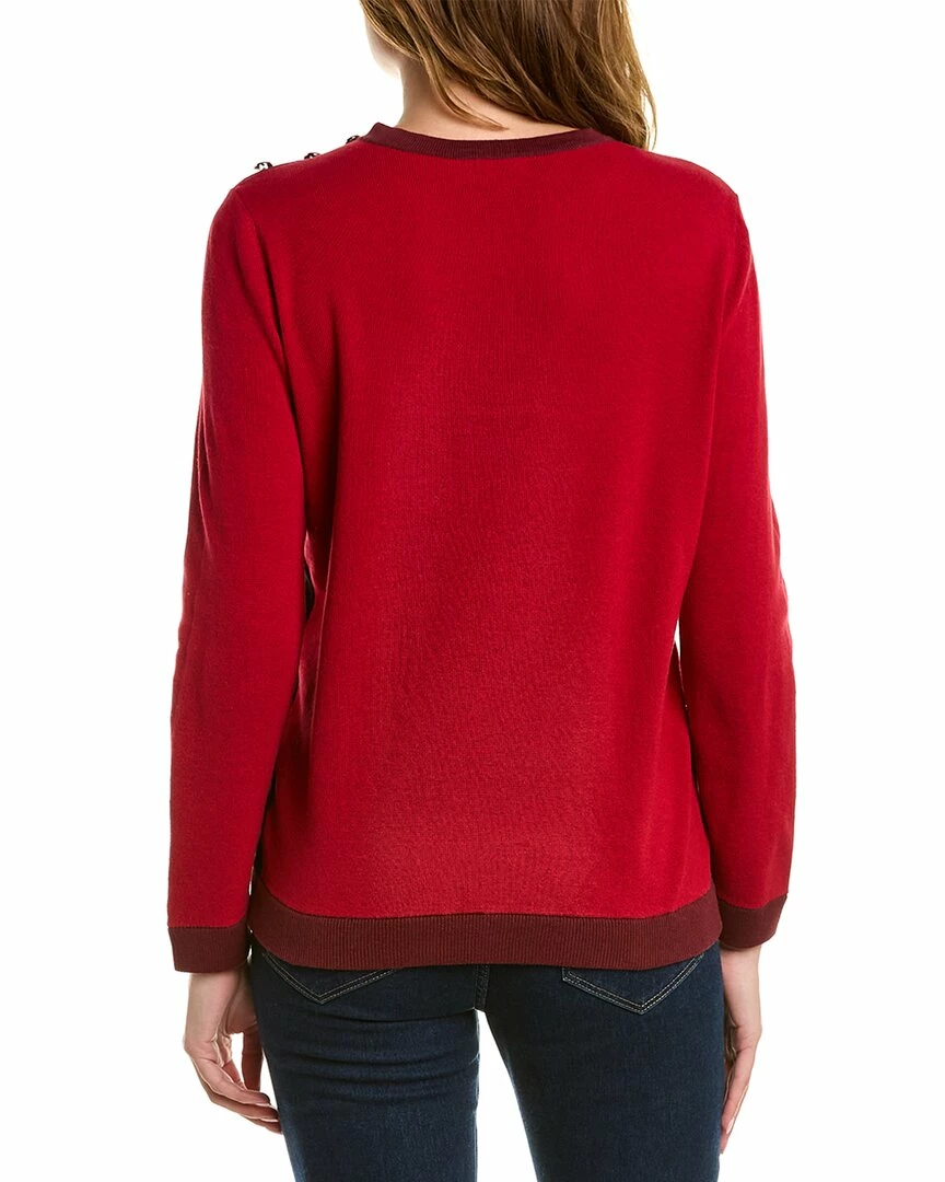Cheapest ๐ women Jones New York Colorblock Sweater ๐งจ 4 Cheapest ๐ women Jones New York Colorblock Sweater ๐งจ - Image 2