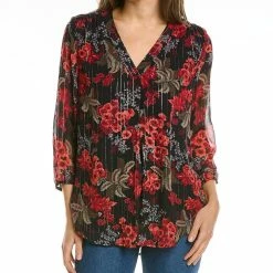Deals โค๏ธ women Jones New York Floral Kelly Blouse โ