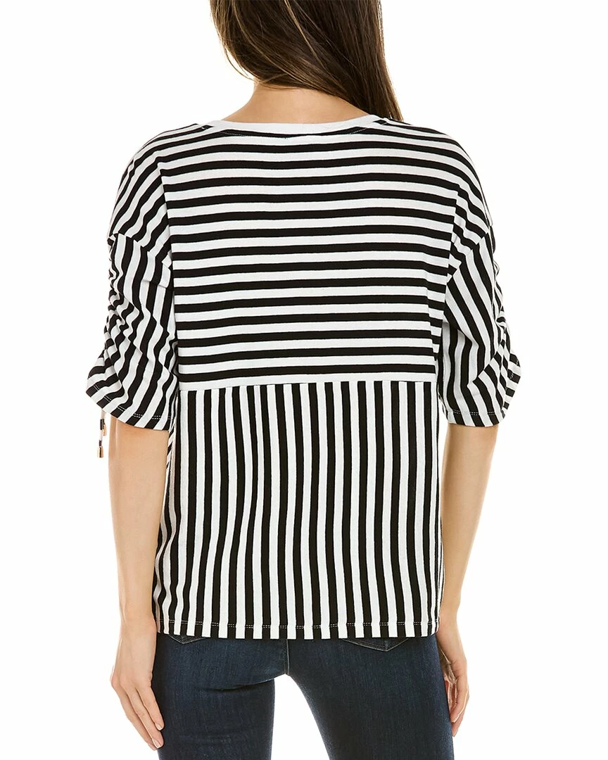 Budget ๐ฏ women Jones New York Ruched Sleeve T-Shirt ๐ฅฐ 4 Budget ๐ฏ women Jones New York Ruched Sleeve T-Shirt ๐ฅฐ - Image 2