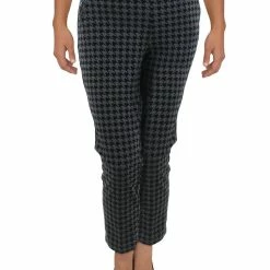 Budget 🔔 Jones New York 👩 Womens Houndstooth Pull On Ankle Pants 👍