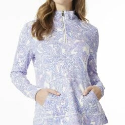 New ⌛ Jones New York 👩 Womens Knit Printed Turtleneck Top ✨