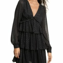 Buy ✨ MICHAEL Michael Kors 👩 Womens Metallic Short Mini 👗 Dress ❤️