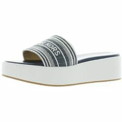 Buy 👏 MICHAEL Michael Kors Sadler 👩 Womens Slip On 👗 Dressy Wedge 🩴 Sandals 👍