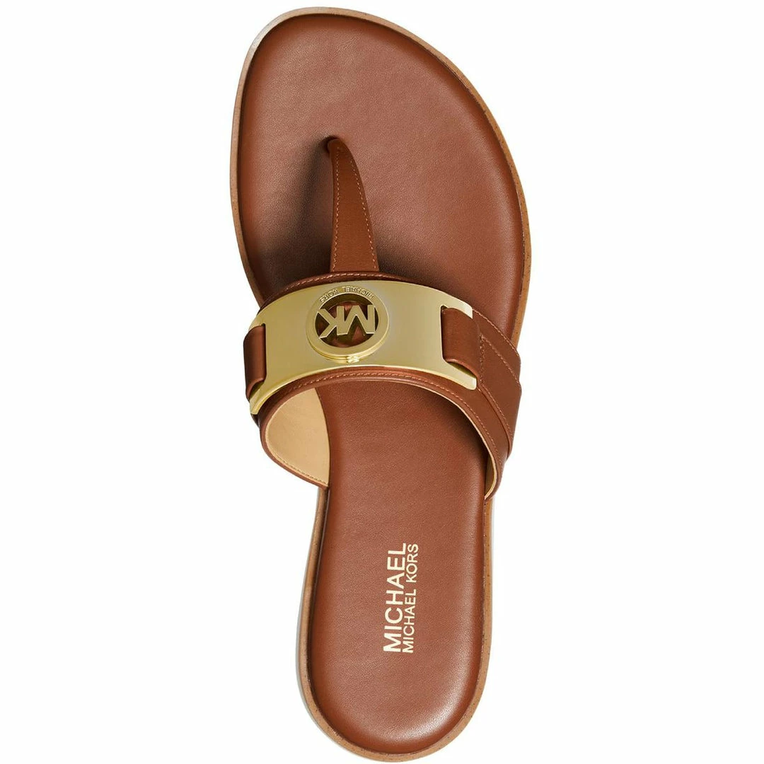 Buy ๐งจ MICHAEL Michael Kors Briar ๐ฉ Womens Leather Flat Thong ๐ฉด Sandals ๐ 5 Buy ๐งจ MICHAEL Michael Kors Briar ๐ฉ Womens Leather Flat Thong ๐ฉด Sandals ๐ - Image 3