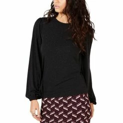 Cheapest 👏 MICHAEL Michael Kors 👩 Womens Puff Sleeves Glitter Blouse 😍