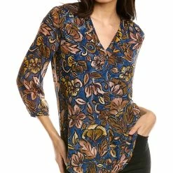 Brand new ๐คฉ women Jones New York Chiffon Tunic Top ๐