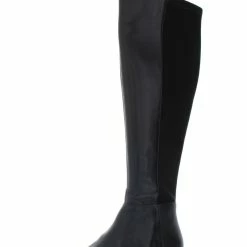 Best Sale 💯 MICHAEL Michael Kors Bromley 👩 Womens Leather Knee-High Riding 🥾 Boots 🌟