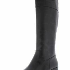 Best Sale 🎉 MICHAEL Michael Kors Dylyn 👩 Womens Leather Knee-High Riding 🥾 Boots 🔔