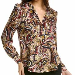 Deals 😍 women Jones New York Satin Twill Blouse 😀