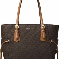 Best reviews of 🎁 MICHAEL Michael Kors Voyager 👩 Womens Signature Logo Tote 👜 Handbag 👍
