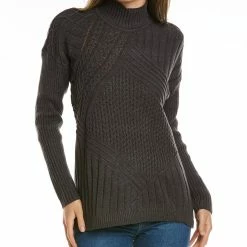 Cheap 😀 women Jones New York Reverse Jersey Pullover 🎁