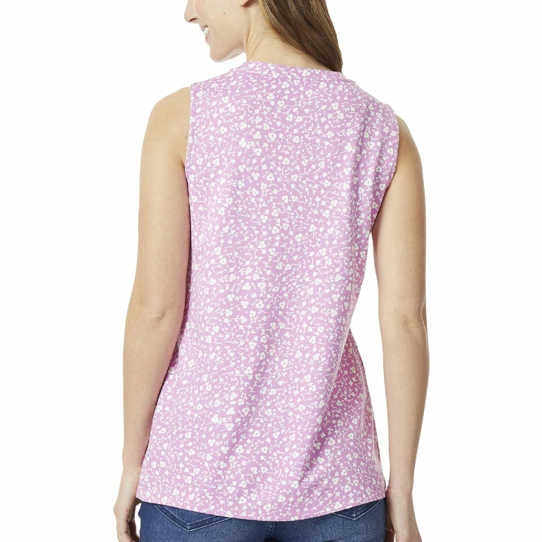 Budget 🔥 Jones New York 👩 Womens Floral Crewneck Tank Top 👍 4 Budget 🔥 Jones New York 👩 Womens Floral Crewneck Tank Top 👍 - Image 2