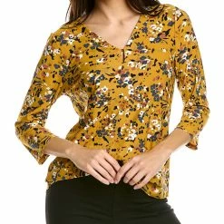 Buy โค๏ธ women Jones New York Moss Crepe Top ๐คฉ