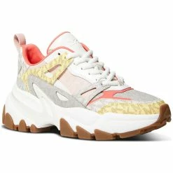 Outlet ๐ MICHAEL Michael Kors Nick Trainer ๐ฉ Womens Leather Lifestyle Casual and Fashion ๐ Sneakers ๐