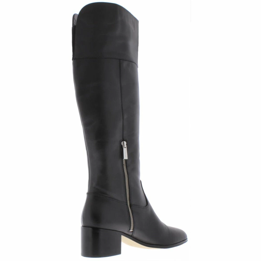 Best Sale 🎉 MICHAEL Michael Kors Dylyn 👩 Womens Leather Knee-High Riding 🥾 Boots 🔔 4 Best Sale 🎉 MICHAEL Michael Kors Dylyn 👩 Womens Leather Knee-High Riding 🥾 Boots 🔔 - Image 2