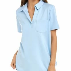 Buy ✨ women Jones New York High-Low Polo T-Shirt 👏