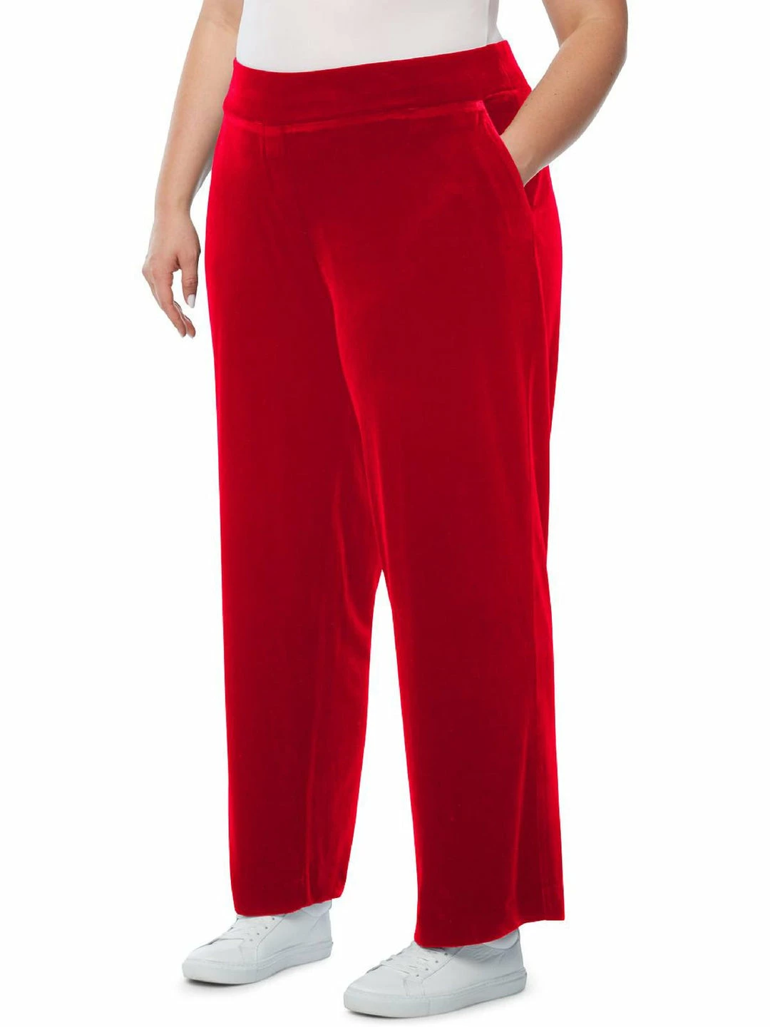 Cheap โ Jones New York Plus ๐ฉ Womens Velour Stretch Straight Leg Pants ๐ 3 Cheap โ Jones New York Plus ๐ฉ Womens Velour Stretch Straight Leg Pants ๐