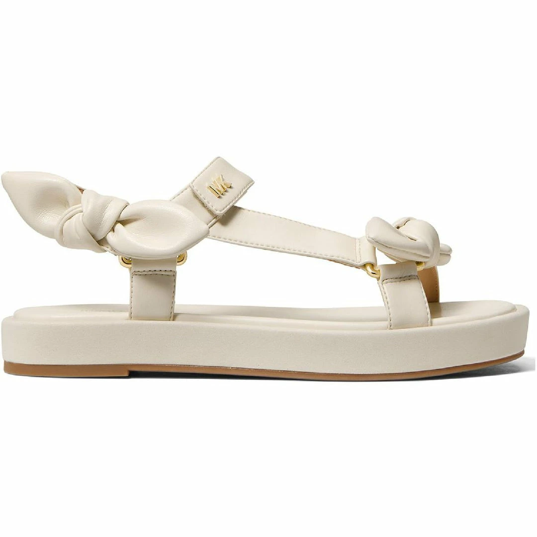 Buy 𧨠MICHAEL Michael Kors Phoebe π© Womens Faux Leather Ankle Strap Flat π©΄ Sandals β€οΈ 4 Buy 𧨠MICHAEL Michael Kors Phoebe π© Womens Faux Leather Ankle Strap Flat π©΄ Sandals β€οΈ - Image 2
