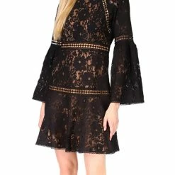 Promo ๐ MICHAEL Michael Kors ๐ฉ Womens Lace Mini Fit & Flare ๐ Dress ๐