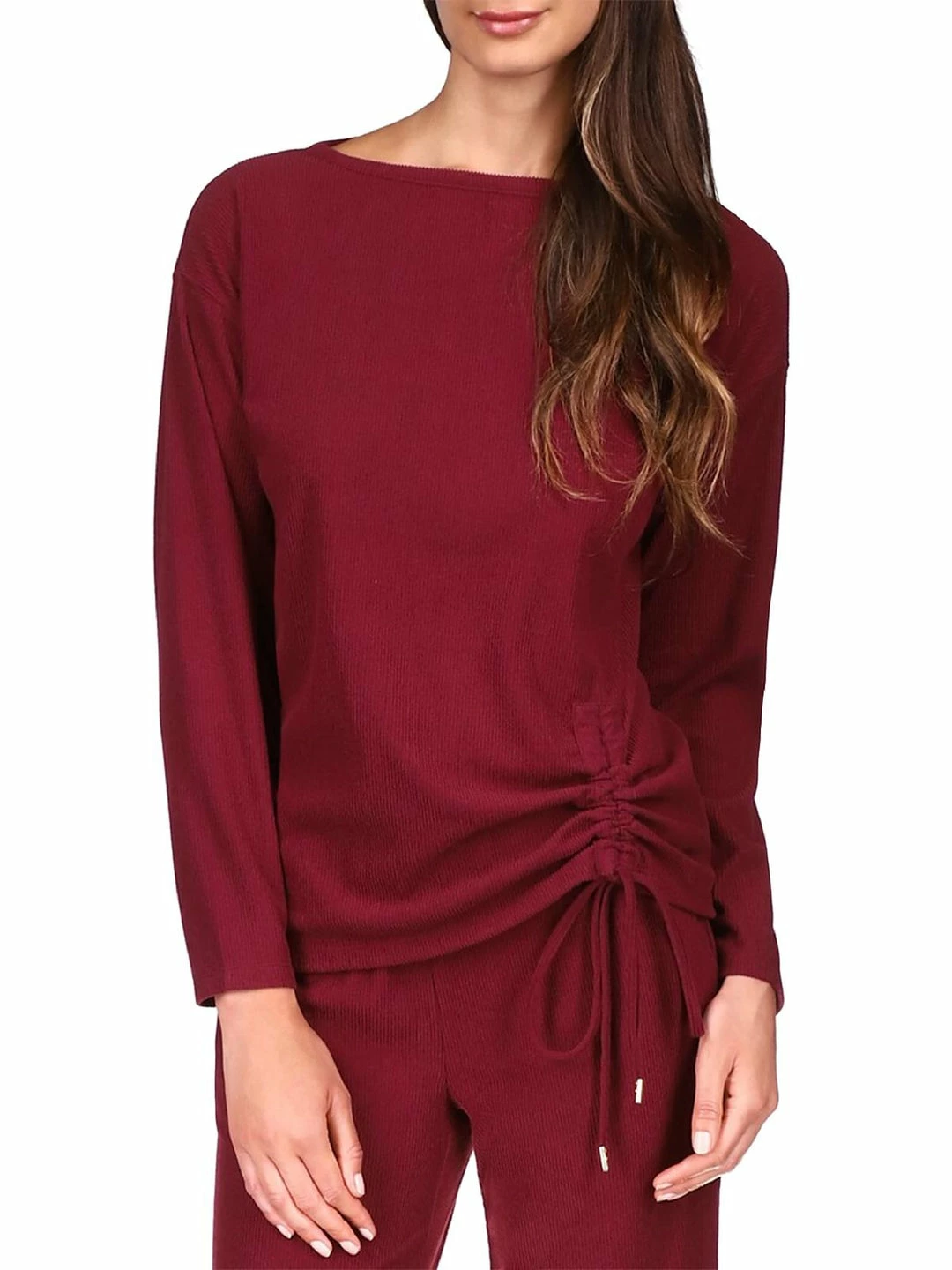 Cheapest ๐ MICHAEL Michael Kors ๐ฉ Womens Ruched Boatneck Pullover Sweater ๐ 4 Cheapest ๐ MICHAEL Michael Kors ๐ฉ Womens Ruched Boatneck Pullover Sweater ๐ - Image 2